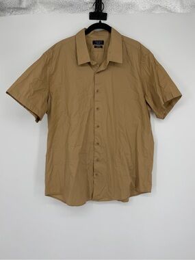 Tim Haan 2XL short sleeve men’s button up